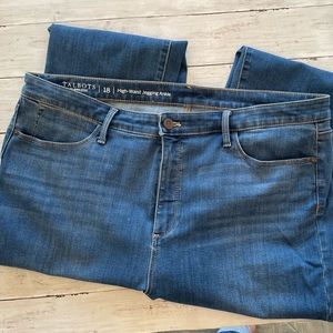 Talbots Flawless 5-Pocket High Waist Jegging Ankle